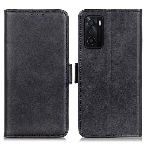 Custodia Portafoglio In Pelle Cover con Supporto M15L per Oppo A55S 5G Nero