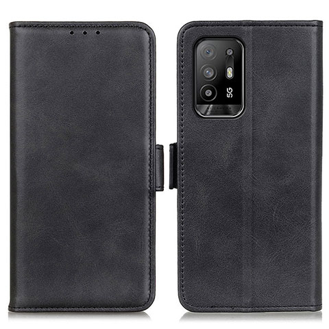 Custodia Portafoglio In Pelle Cover con Supporto M15L per Oppo A95 5G Nero