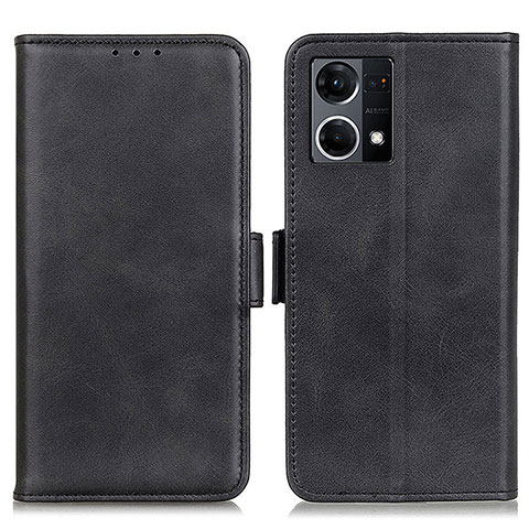 Custodia Portafoglio In Pelle Cover con Supporto M15L per Oppo F21 Pro 4G Nero