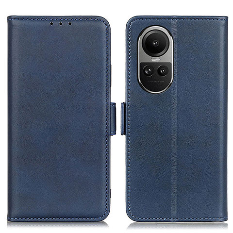 Custodia Portafoglio In Pelle Cover con Supporto M15L per Oppo Reno10 Pro 5G Blu