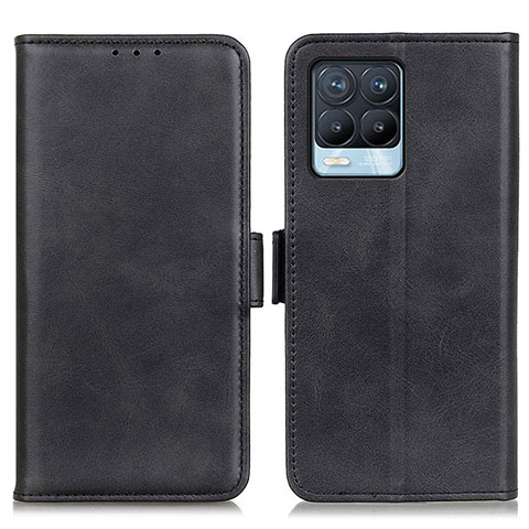 Custodia Portafoglio In Pelle Cover con Supporto M15L per Realme 8 4G Nero