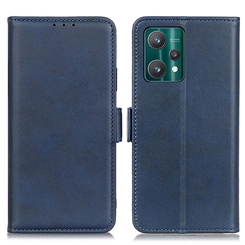 Custodia Portafoglio In Pelle Cover con Supporto M15L per Realme 9 4G Blu