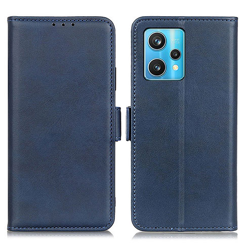 Custodia Portafoglio In Pelle Cover con Supporto M15L per Realme 9 5G Blu