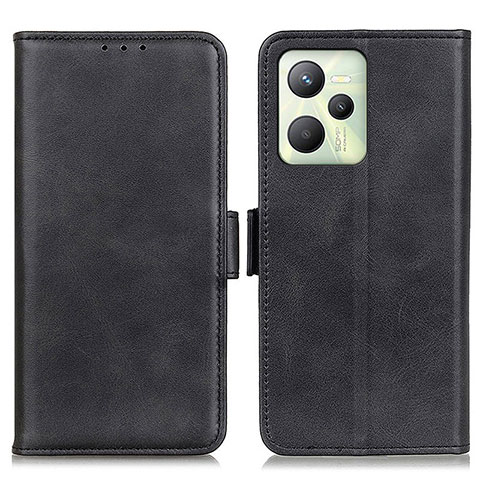 Custodia Portafoglio In Pelle Cover con Supporto M15L per Realme C35 Nero