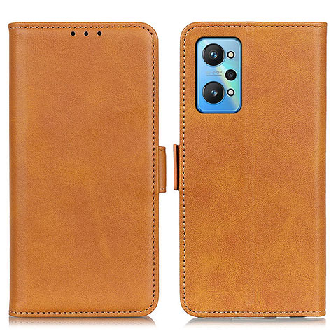 Custodia Portafoglio In Pelle Cover con Supporto M15L per Realme GT Neo 3T 5G Marrone Chiaro