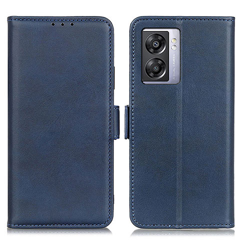 Custodia Portafoglio In Pelle Cover con Supporto M15L per Realme V23i 5G Blu