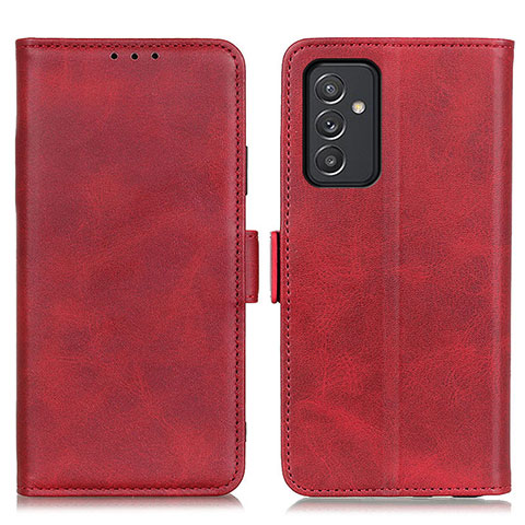 Custodia Portafoglio In Pelle Cover con Supporto M15L per Samsung Galaxy A15 5G Rosso