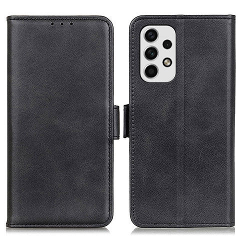 Custodia Portafoglio In Pelle Cover con Supporto M15L per Samsung Galaxy A23 4G Nero