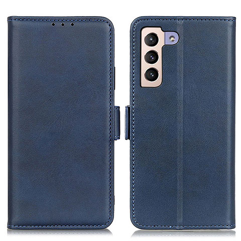 Custodia Portafoglio In Pelle Cover con Supporto M15L per Samsung Galaxy S25 5G Blu