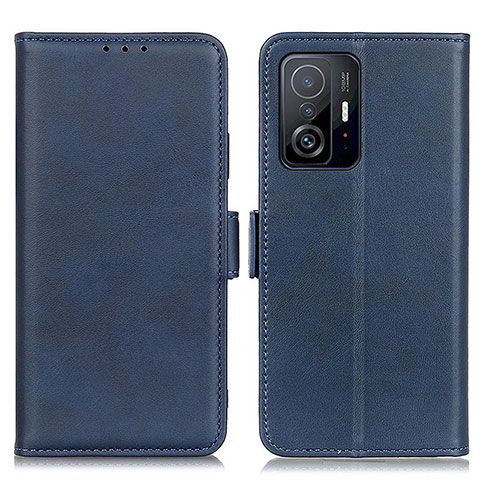 Custodia Portafoglio In Pelle Cover con Supporto M15L per Xiaomi Mi 11T 5G Blu