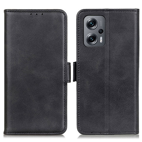 Custodia Portafoglio In Pelle Cover con Supporto M15L per Xiaomi Poco X4 GT 5G Nero