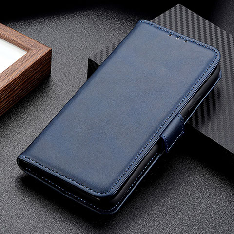 Custodia Portafoglio In Pelle Cover con Supporto M15L per Xiaomi Redmi Note 10 4G Blu