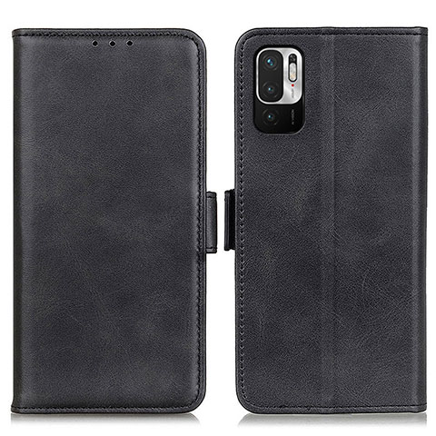 Custodia Portafoglio In Pelle Cover con Supporto M15L per Xiaomi Redmi Note 10 JE 5G Nero