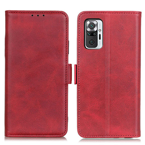 Custodia Portafoglio In Pelle Cover con Supporto M15L per Xiaomi Redmi Note 10 Pro 4G Marrone Chiaro