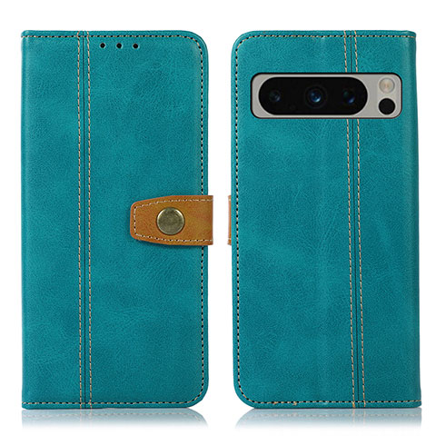 Custodia Portafoglio In Pelle Cover con Supporto M16L per Google Pixel 8 Pro 5G Verde