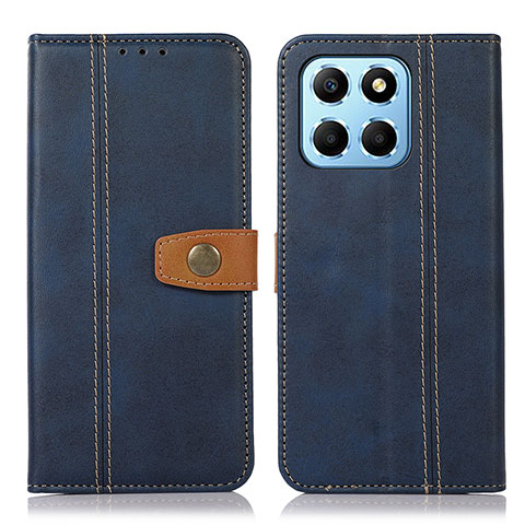 Custodia Portafoglio In Pelle Cover con Supporto M16L per Huawei Honor X6S Blu