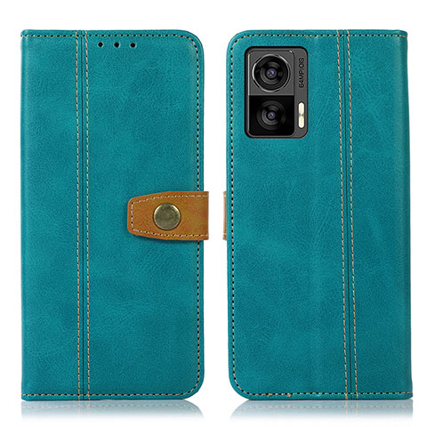 Custodia Portafoglio In Pelle Cover con Supporto M16L per Motorola Moto Edge 30 Neo 5G Verde