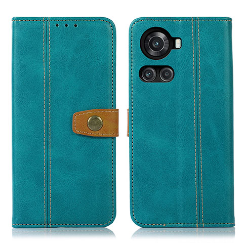 Custodia Portafoglio In Pelle Cover con Supporto M16L per OnePlus 10R 5G Verde