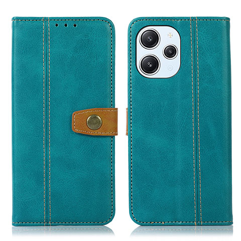 Custodia Portafoglio In Pelle Cover con Supporto M16L per Xiaomi Redmi 12 4G Verde