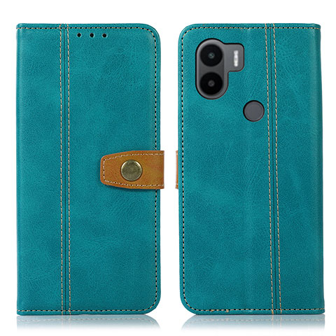 Custodia Portafoglio In Pelle Cover con Supporto M16L per Xiaomi Redmi A1 Plus Verde