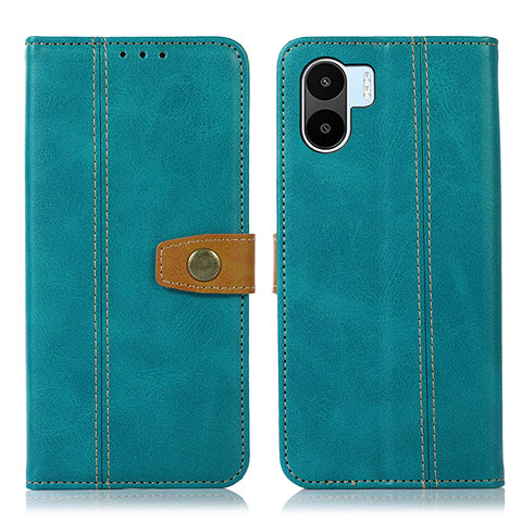 Custodia Portafoglio In Pelle Cover con Supporto M16L per Xiaomi Redmi A2 Plus Verde