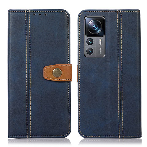 Custodia Portafoglio In Pelle Cover con Supporto M16L per Xiaomi Redmi K50 Ultra 5G Blu