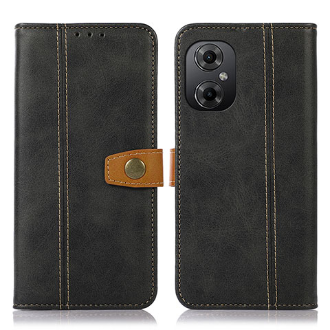 Custodia Portafoglio In Pelle Cover con Supporto M16L per Xiaomi Redmi Note 12R Pro 5G Nero