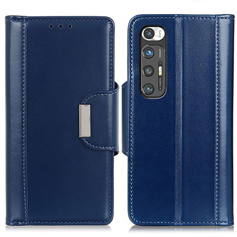 Custodia Portafoglio In Pelle Cover con Supporto ML13 per Xiaomi Mi 10S 5G Blu