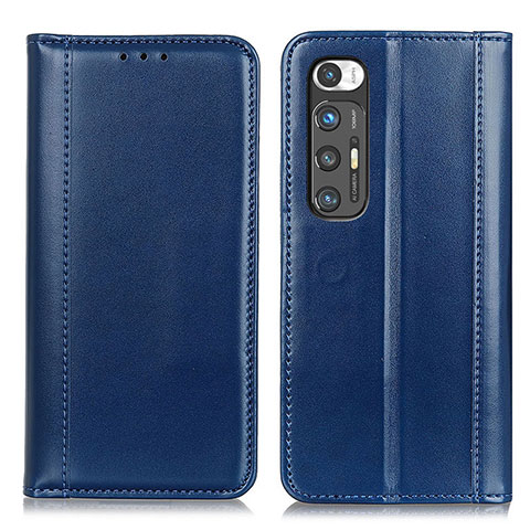 Custodia Portafoglio In Pelle Cover con Supporto ML5 per Xiaomi Mi 10S 5G Blu