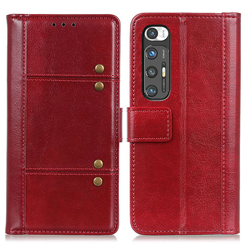 Custodia Portafoglio In Pelle Cover con Supporto ML6 per Xiaomi Mi 10S 5G Rosso