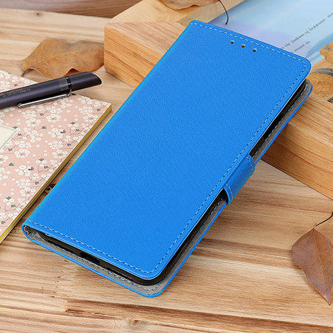 Custodia Portafoglio In Pelle Cover con Supporto ML8 per Samsung Galaxy A04s Blu