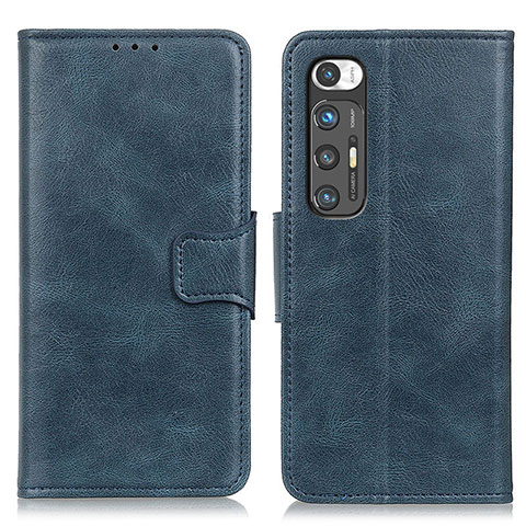 Custodia Portafoglio In Pelle Cover con Supporto ML9 per Xiaomi Mi 10S 5G Blu