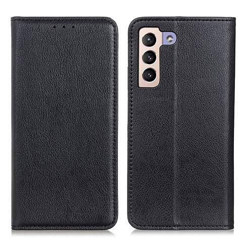 Custodia Portafoglio In Pelle Cover con Supporto N01P per Samsung Galaxy S22 Plus 5G Nero