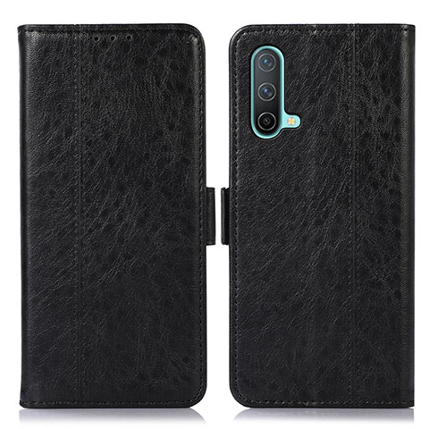 Custodia Portafoglio In Pelle Cover con Supporto N03P per OnePlus Nord CE 5G Nero