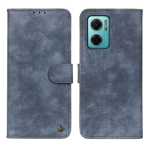 Custodia Portafoglio In Pelle Cover con Supporto N03P per Xiaomi Redmi Note 11E 5G Blu