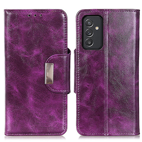 Custodia Portafoglio In Pelle Cover con Supporto N04P per Samsung Galaxy A24 4G Viola