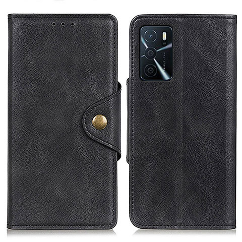 Custodia Portafoglio In Pelle Cover con Supporto N06P per Oppo A54s Nero