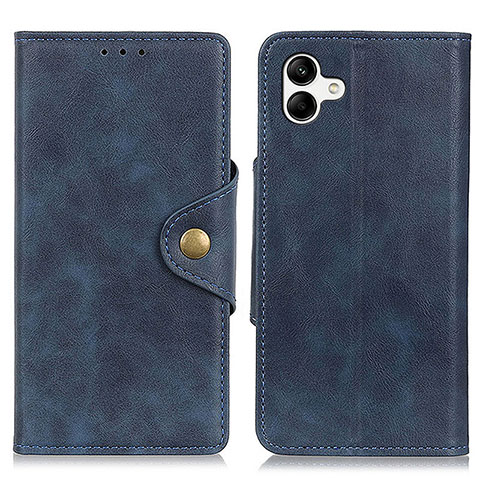 Custodia Portafoglio In Pelle Cover con Supporto N06P per Samsung Galaxy A04E Blu