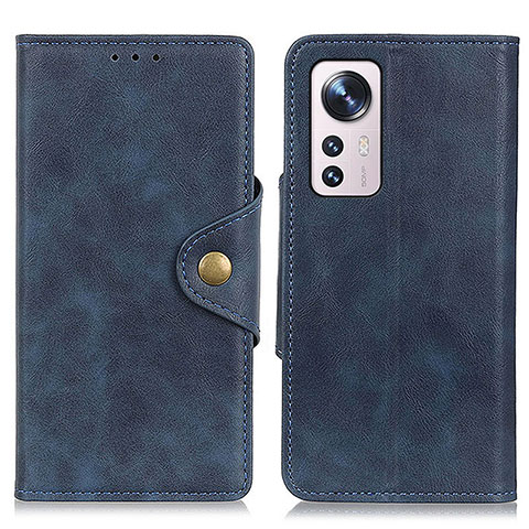 Custodia Portafoglio In Pelle Cover con Supporto N06P per Xiaomi Mi 12X 5G Blu