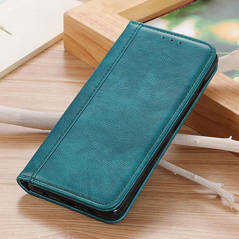 Custodia Portafoglio In Pelle Cover con Supporto N06P per Xiaomi Redmi 13C Verde