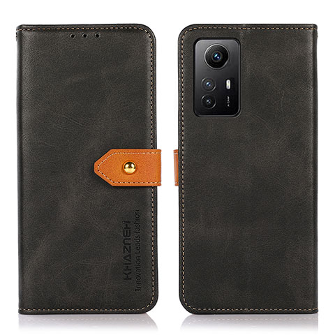 Custodia Portafoglio In Pelle Cover con Supporto N07P per Xiaomi Redmi Note 12S Nero