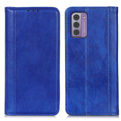 Custodia Portafoglio In Pelle Cover con Supporto N08P per Nokia G310 5G Blu