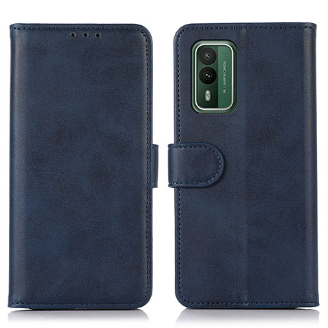 Custodia Portafoglio In Pelle Cover con Supporto N08P per Nokia XR21 Blu