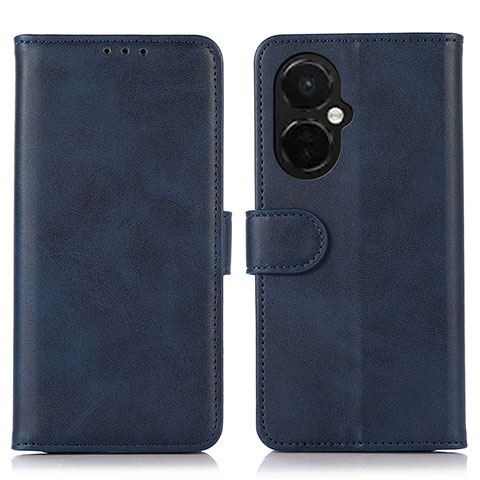 Custodia Portafoglio In Pelle Cover con Supporto N08P per OnePlus Nord CE 3 5G Blu