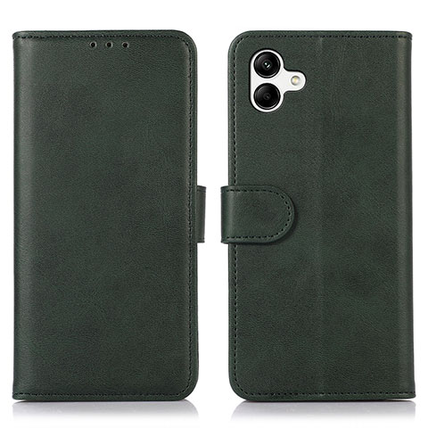 Custodia Portafoglio In Pelle Cover con Supporto N08P per Samsung Galaxy A05 Verde