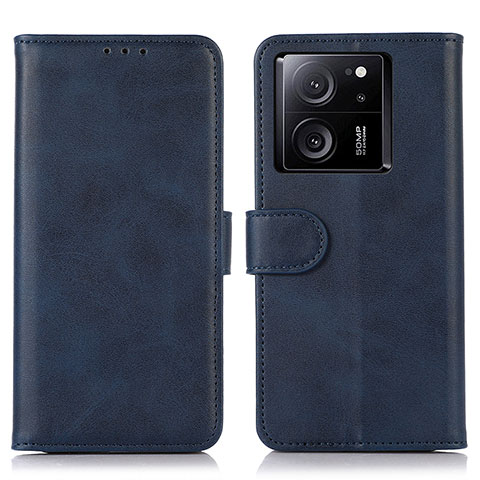 Custodia Portafoglio In Pelle Cover con Supporto N08P per Xiaomi Mi 13T Pro 5G Blu