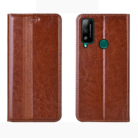 Custodia Portafoglio In Pelle Cover con Supporto per Huawei Honor Play4T Arancione