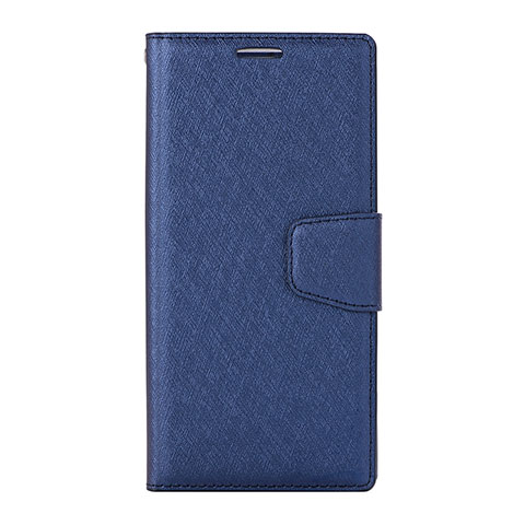 Custodia Portafoglio In Pelle Cover con Supporto per Huawei Nova 3e Blu