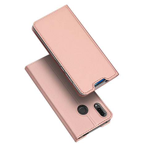 Custodia Portafoglio In Pelle Cover con Supporto per Huawei P Smart Z Oro Rosa