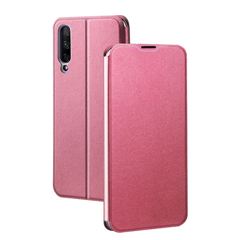 Custodia Portafoglio In Pelle Cover con Supporto per Huawei Y9s Rosa